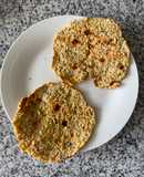 Pan de avena al sartén