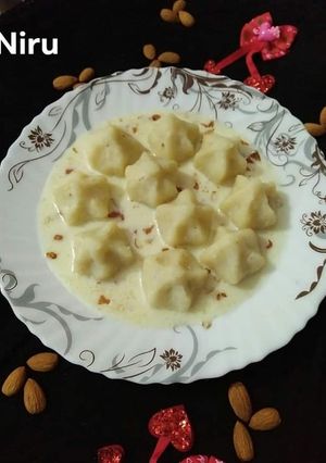 A picture of Modak payasam.