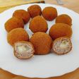Bolitas de carne picada con queso
