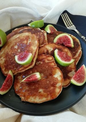 Φωτογραφία της συνταγής Pancakes μπανάνας χωρίς γλουτένη και ζάχαρη