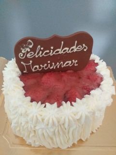 Una foto de Tarta de fresas