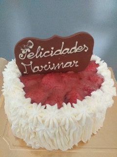 Una foto de Tarta de fresas