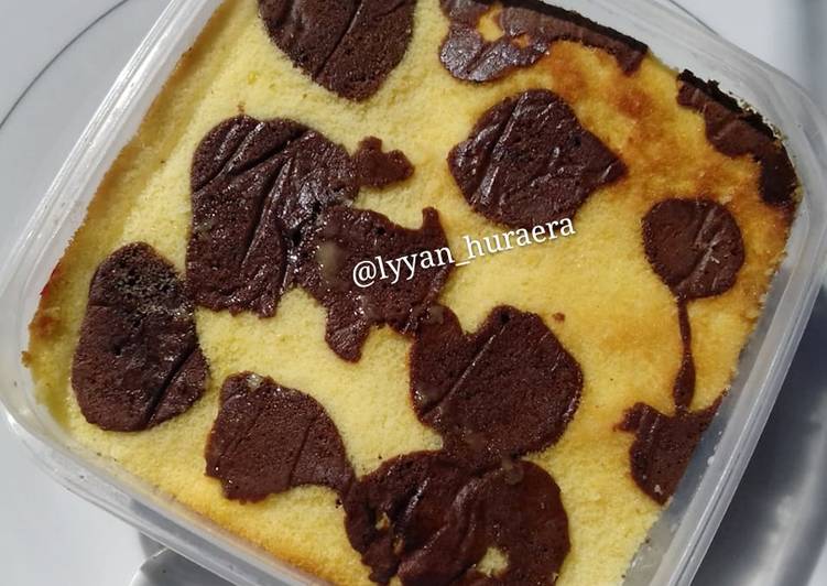 Moo cake chocolate cheese milk bath