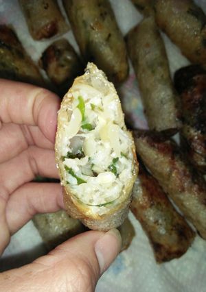Hình của món Ram (nem) bắp.
