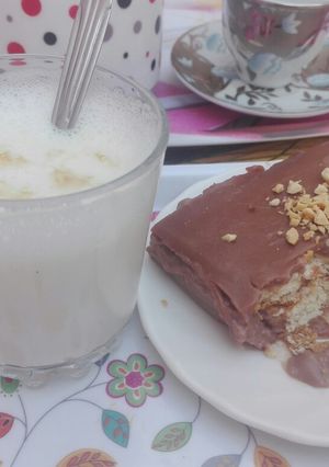صورة لوصفة تحلية الكيكة الباردة