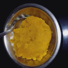 A picture of Mango Sheera 🥭🥭.