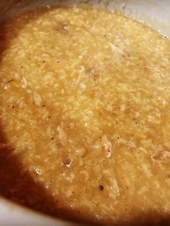 A picture of Instant Pot Arroz Caldo (Lugaw).