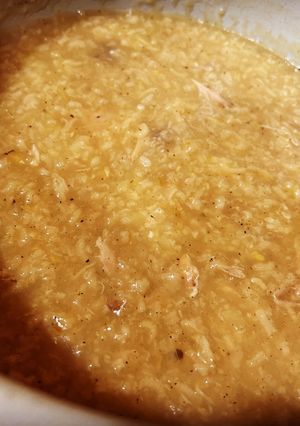 A picture of Instant Pot Arroz Caldo (Lugaw).