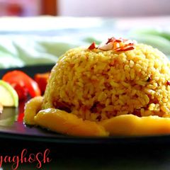 A picture of Mango Pulao.