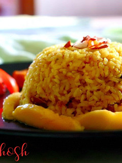 A picture of Mango Pulao.