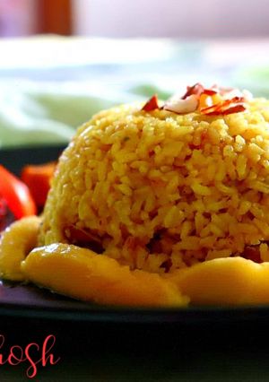 A picture of Mango Pulao.