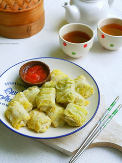 Foto resep Roll Sawi Isi Ayam