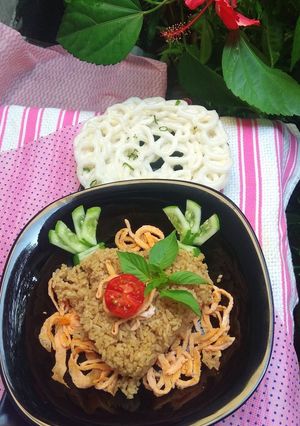 Foto resep Nasi bumbu soto betawi