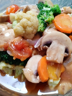 Foto resep Ca Jamur Sayur Kuah Kental