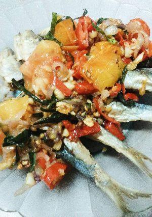 Foto resep Ikan sarden tabur sambal