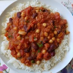 Vegan chilli con carne A picture of Vegan chilli con carne.