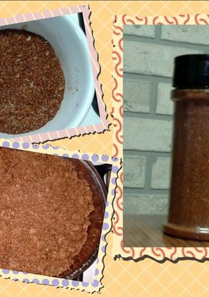 A picture of Homemade taco seasoning.