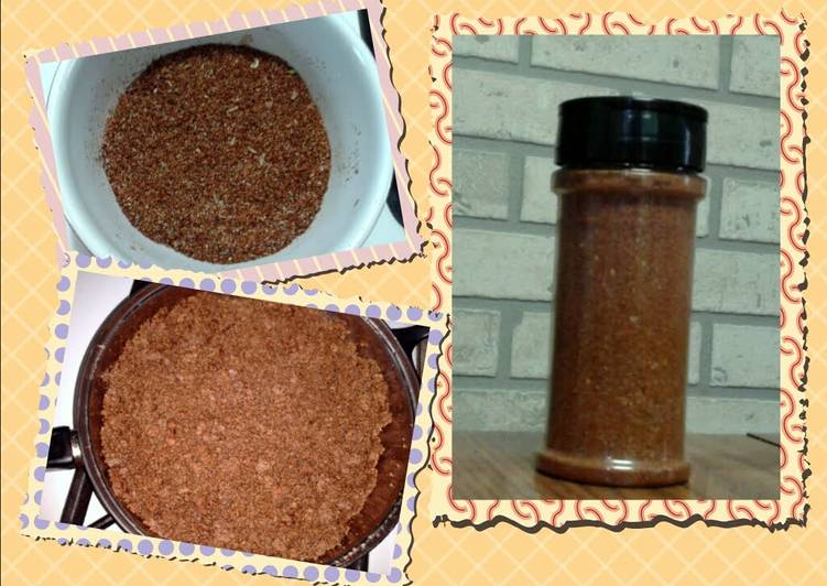 Homemade taco seasoning