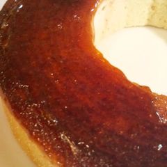 A picture of Caramelized Baumkuchen in a Frying Pan.