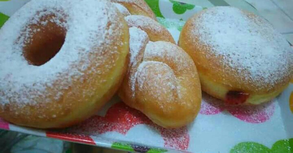 919 resep  donat  segitiga biru enak dan sederhana Cookpad