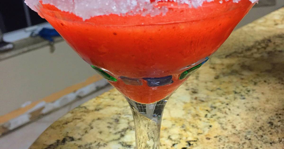 Strawberry Mango Margarita Recipe By Chastity Moran Cookpad