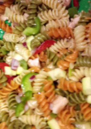 A picture of Perfect pasta salad.