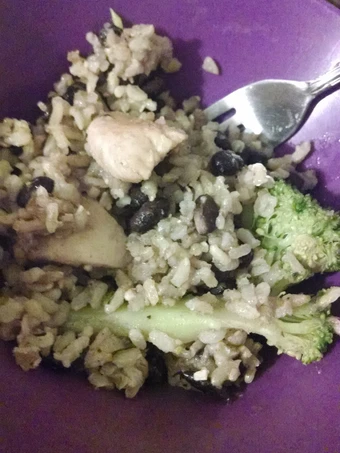Easy Way Make Recipe Chicken with broccoli, black beans and rice that is Can Pamper Your Tongue, Tasty}