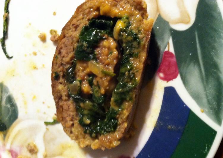 Recipe of Perfect Meat Loaf Roll Florentine