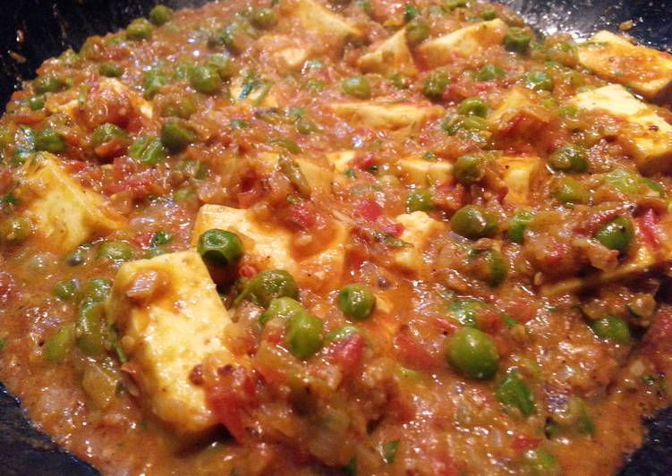 Recipe: At Home Matar Paneer