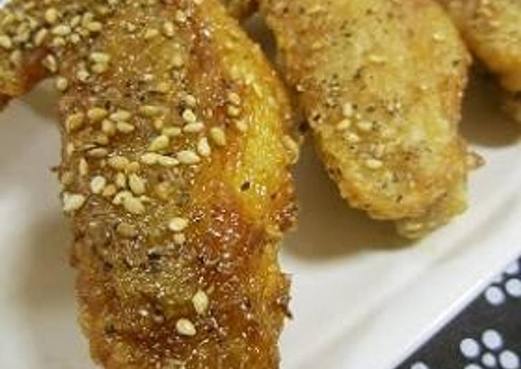 Recipe of Tasty Nagoya-style Fried Chicken Wings