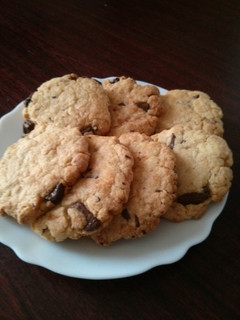 A picture of In 30 minutes Butter & Egg-Free American Cookies.