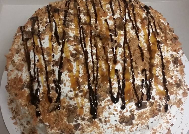 Recipe: Perfect Butterfinger Cake