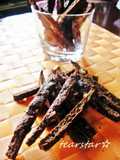 Crunchy Cocoa Okara Sticks