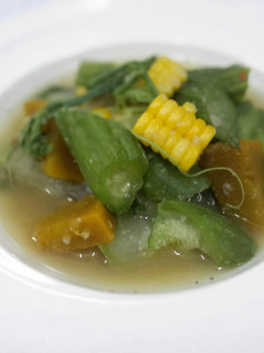 A picture of Vegetables Hot Soup / Gaeng Liang.