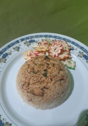 Foto resep Nasi Tim Ayam
