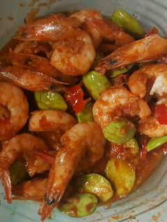 Foto resep TUMIS UDANG PETE Simple