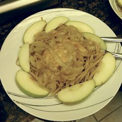 Apple Braised Chicken A picture of Apple Braised Chicken.