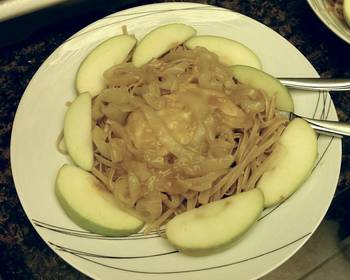 The New Way Prepare Recipe Apple Braised Chicken Delicious
