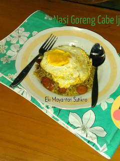 Foto resep Nasi Goreng Cabe Ijo