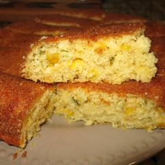 A picture of Mexican Cornbread.
