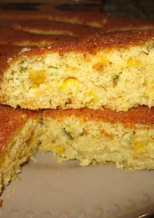 A picture of Mexican Cornbread.