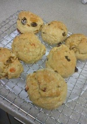 A picture of Delicious Macrobiotic Scones.