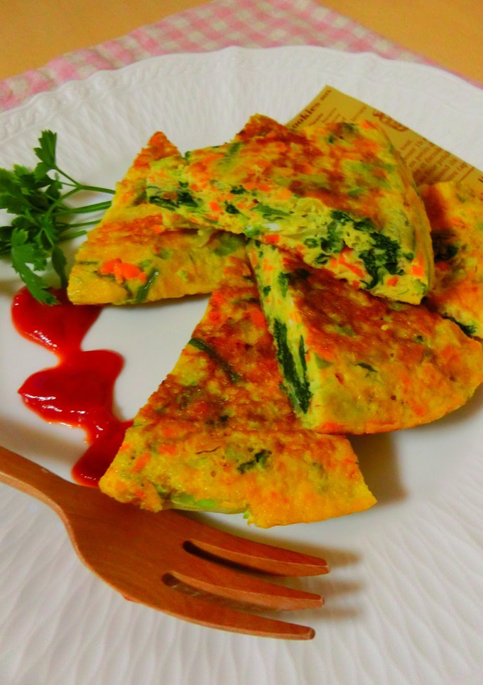A picture of Crustless Quiche with Spinach.