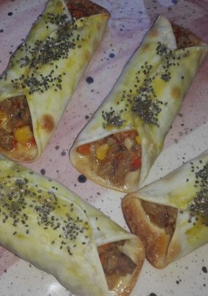Una foto de Rollitos de atún