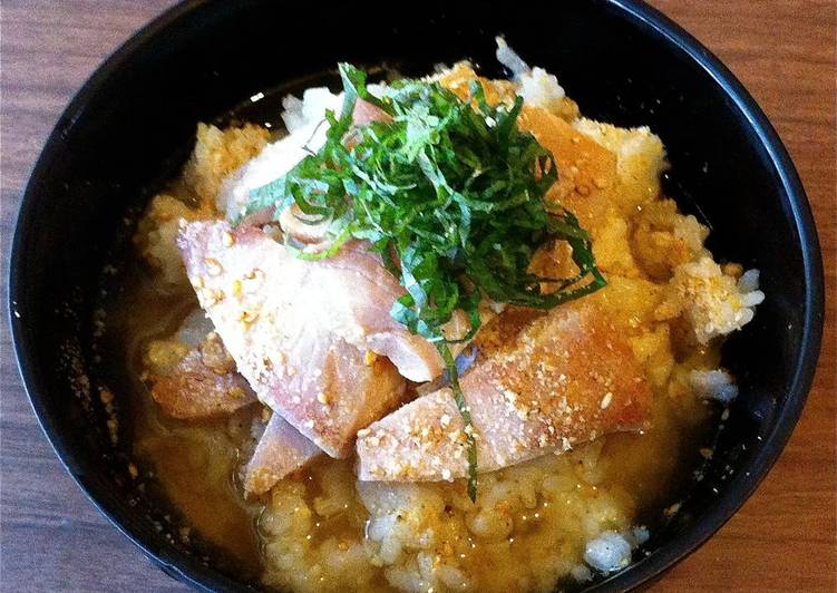 Marinated Ochazuke with Leftover Sashimi