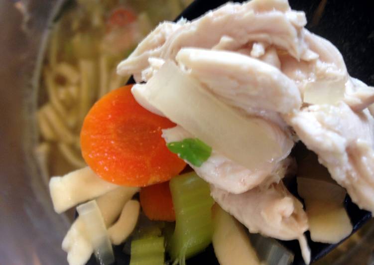 Steps to Prepare Speedy Old Fashioned Chicken Noodle Soup