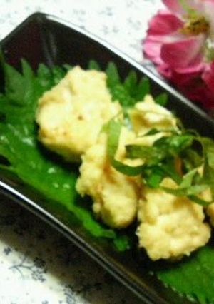 A picture of Low-Calorie Side Dish: Tofu and Cod.