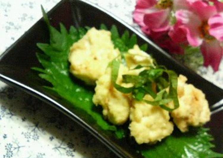 Steps to Prepare Award-winning Low-Calorie Side Dish: Tofu and Cod