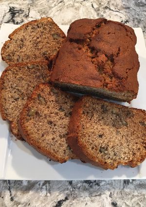 A picture of Flour's Famous Banana Bread.
