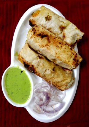 A picture of Chowmein Roll.